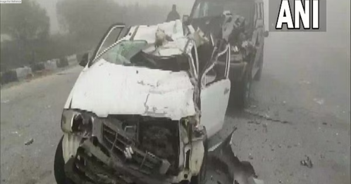 12 hurt as 22 vehicles collide on Ambala-Saharanpur highway due to low visibility in fog
